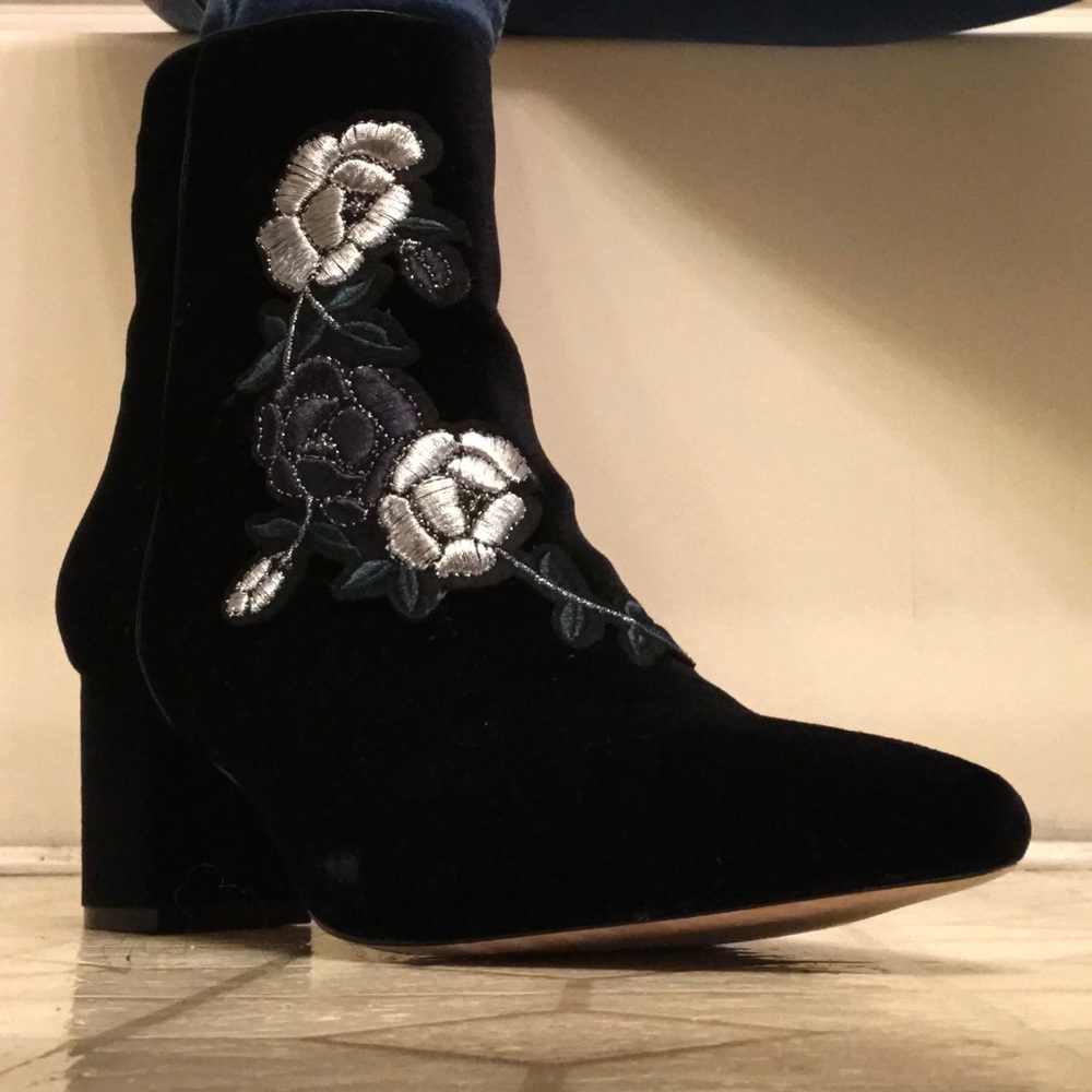 Velvet Steve Madden Ankle Boots
